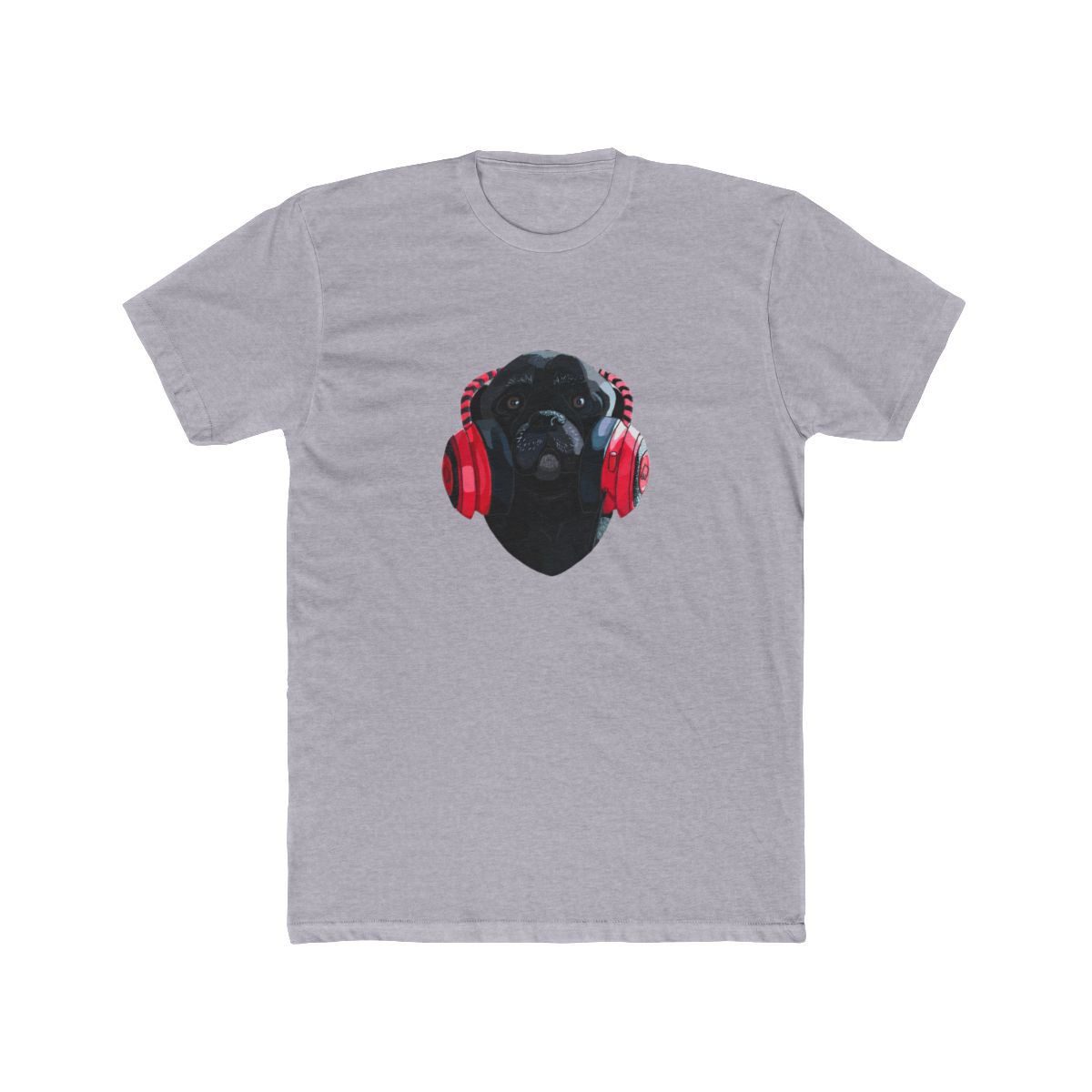 PewDiePie Edgar Headphones T Shirt - Gaming Brofist Fan Gear - alternate angle 4, merchandise