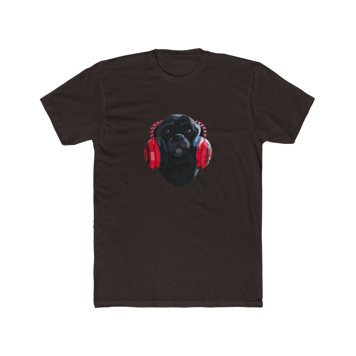 PewDiePie Edgar Headphones T Shirt - Gaming Brofist Fan Gear - alternate angle 3, merchandise