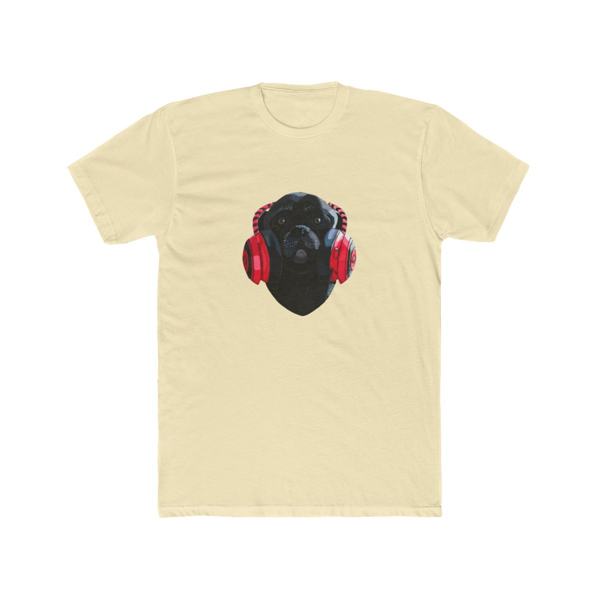 PewDiePie Edgar Headphones T Shirt - Gaming Brofist Fan Gear - alternate angle 5, merchandise