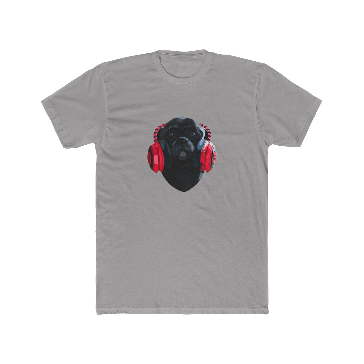 PewDiePie Edgar Headphones T Shirt - Gaming Brofist Fan Gear - alternate angle 2, merchandise