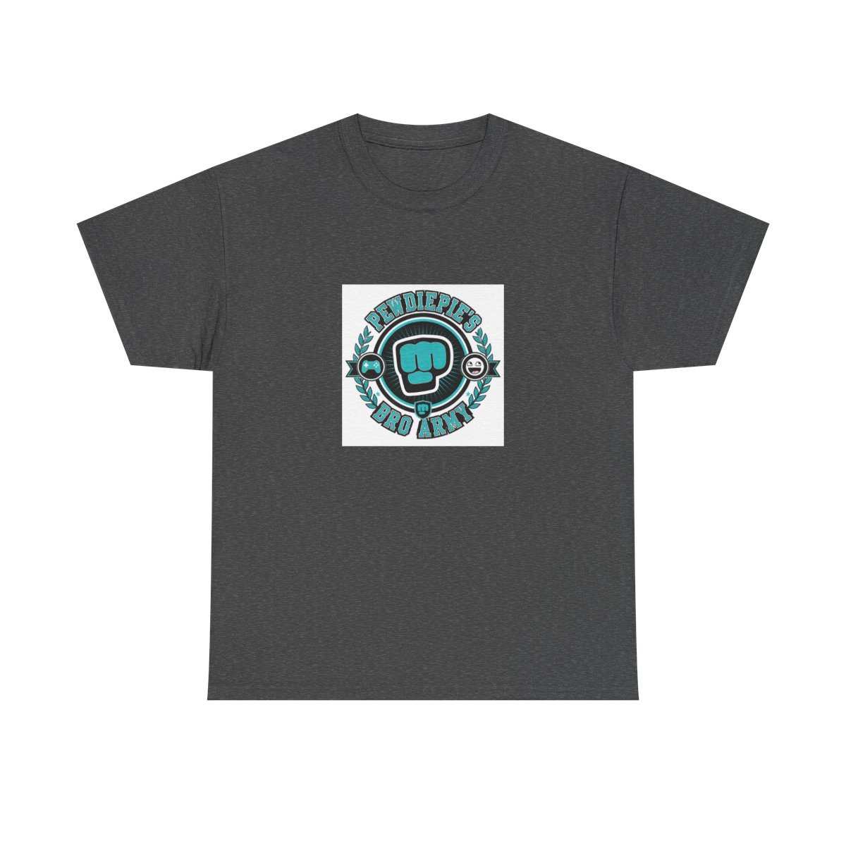 PewDiePie "Bro Army" Unisex Tee - alternate angle 5, merchandise