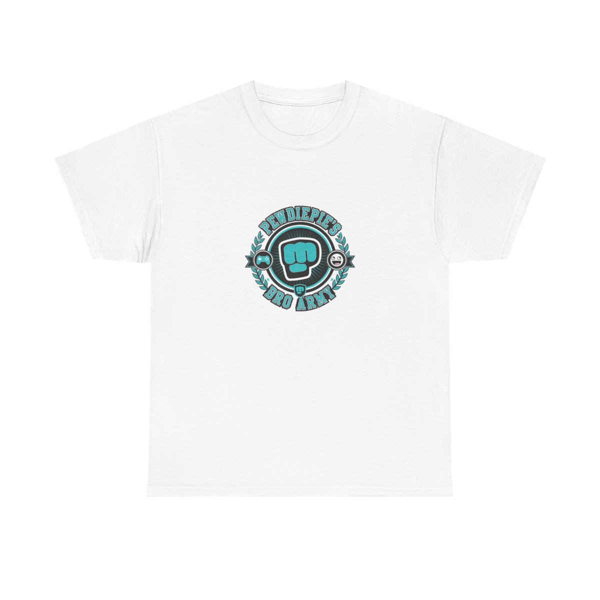 PewDiePie "Bro Army" Unisex Tee - alternate angle 2, merchandise