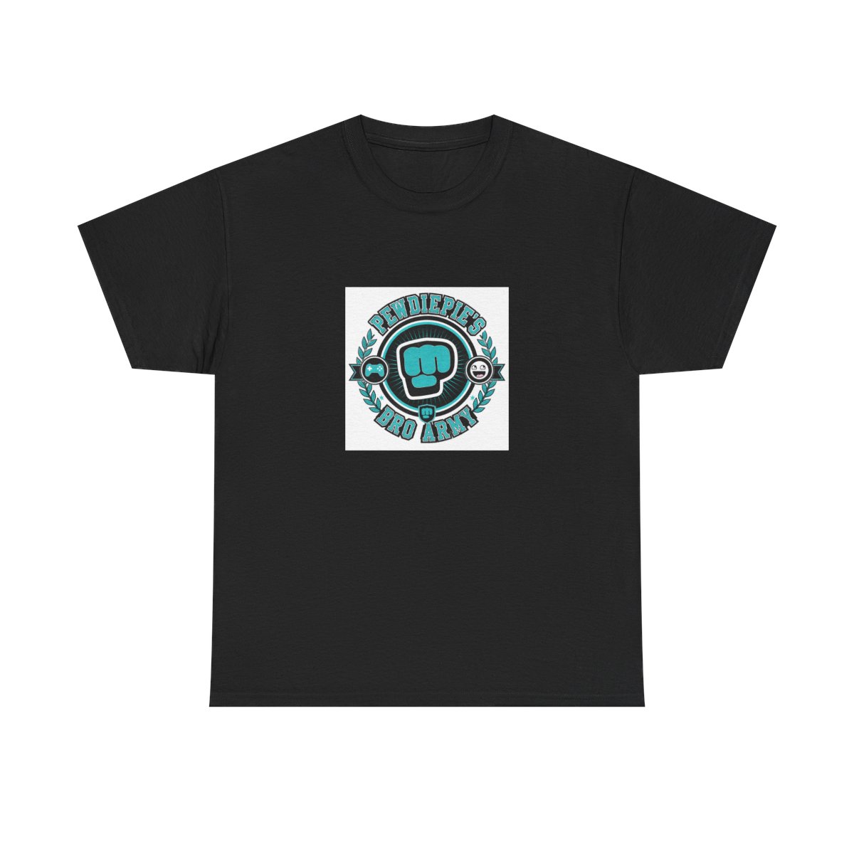 PewDiePie "Bro Army" Unisex Tee - alternate angle 3, merchandise