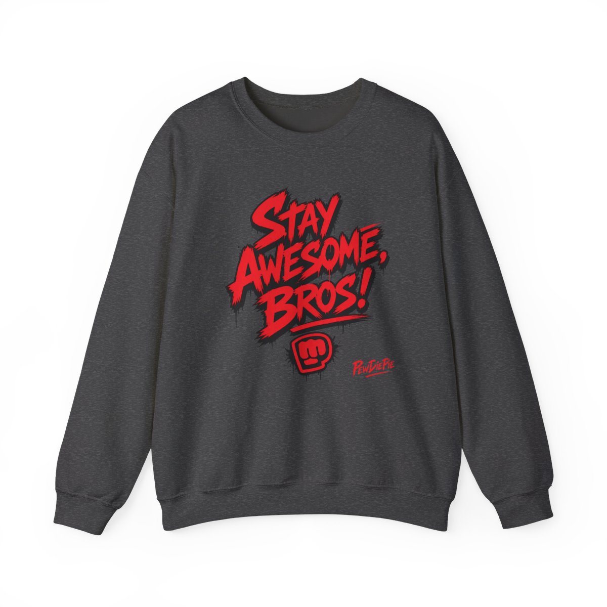 PewDiePie "Stay Awesome, Bros!" Crewneck