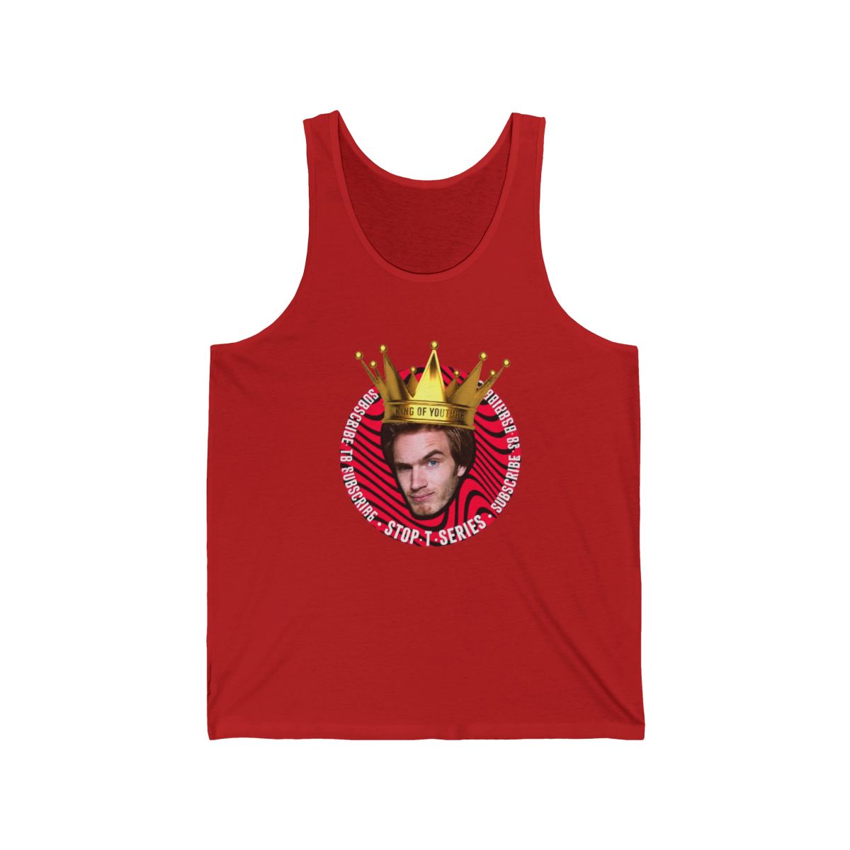 Pewdiepie VS T-Series Tank Top