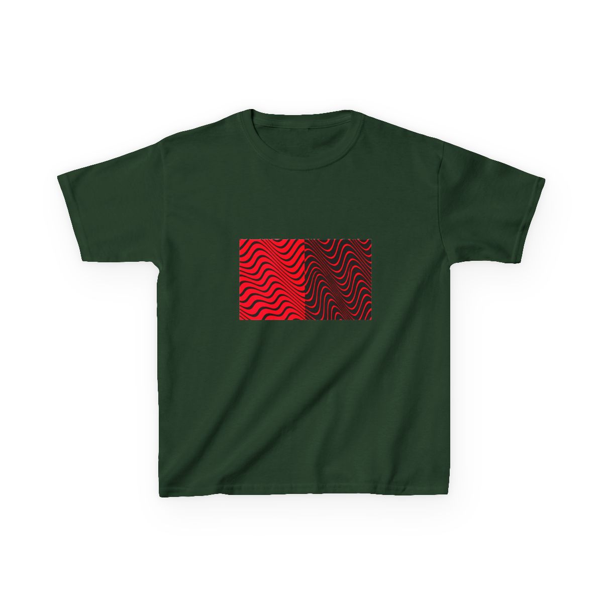 PewDiePie Wavy Pattern Kids T-Shirt - alternate angle 4, merchandise