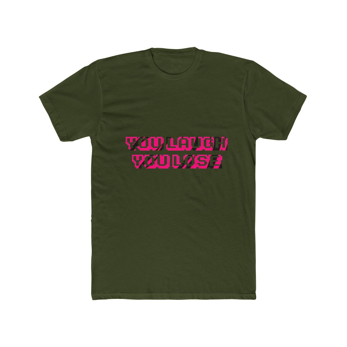 You Laugh You Lose Pewdiepie pewds T Shirt - alternate angle 3, merchandise