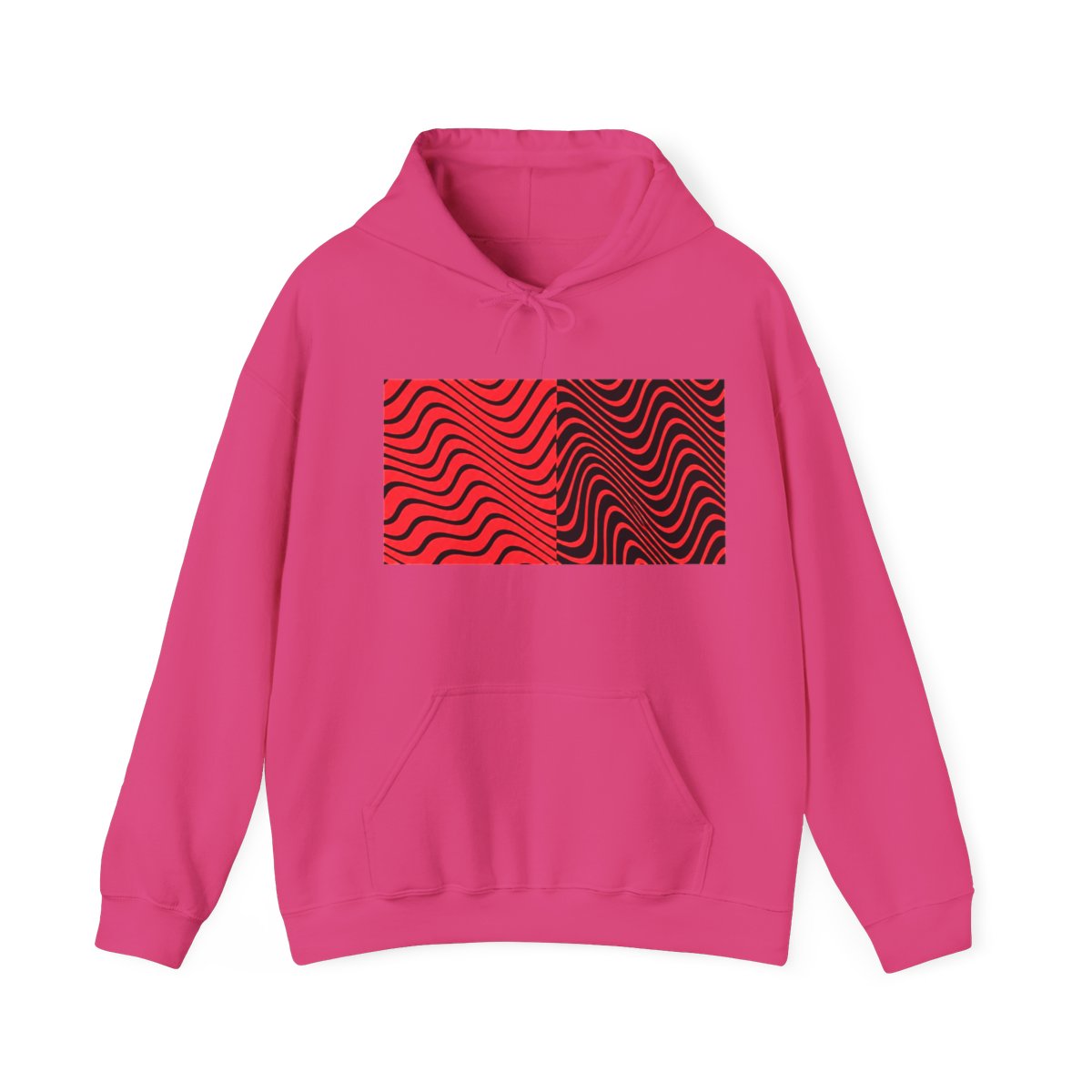 PewDiePie Wavy Pattern Hoodie - alternate angle 2, merchandise