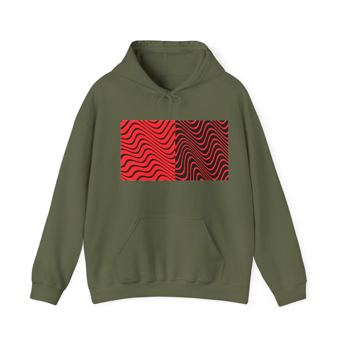PewDiePie Wavy Pattern Hoodie - alternate angle 4, merchandise