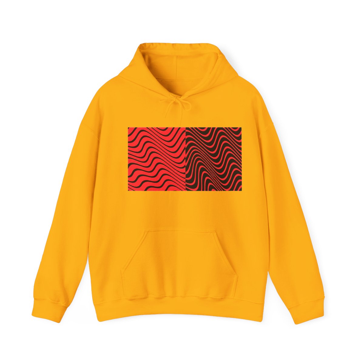 PewDiePie Wavy Pattern Hoodie - alternate angle 2, merchandise
