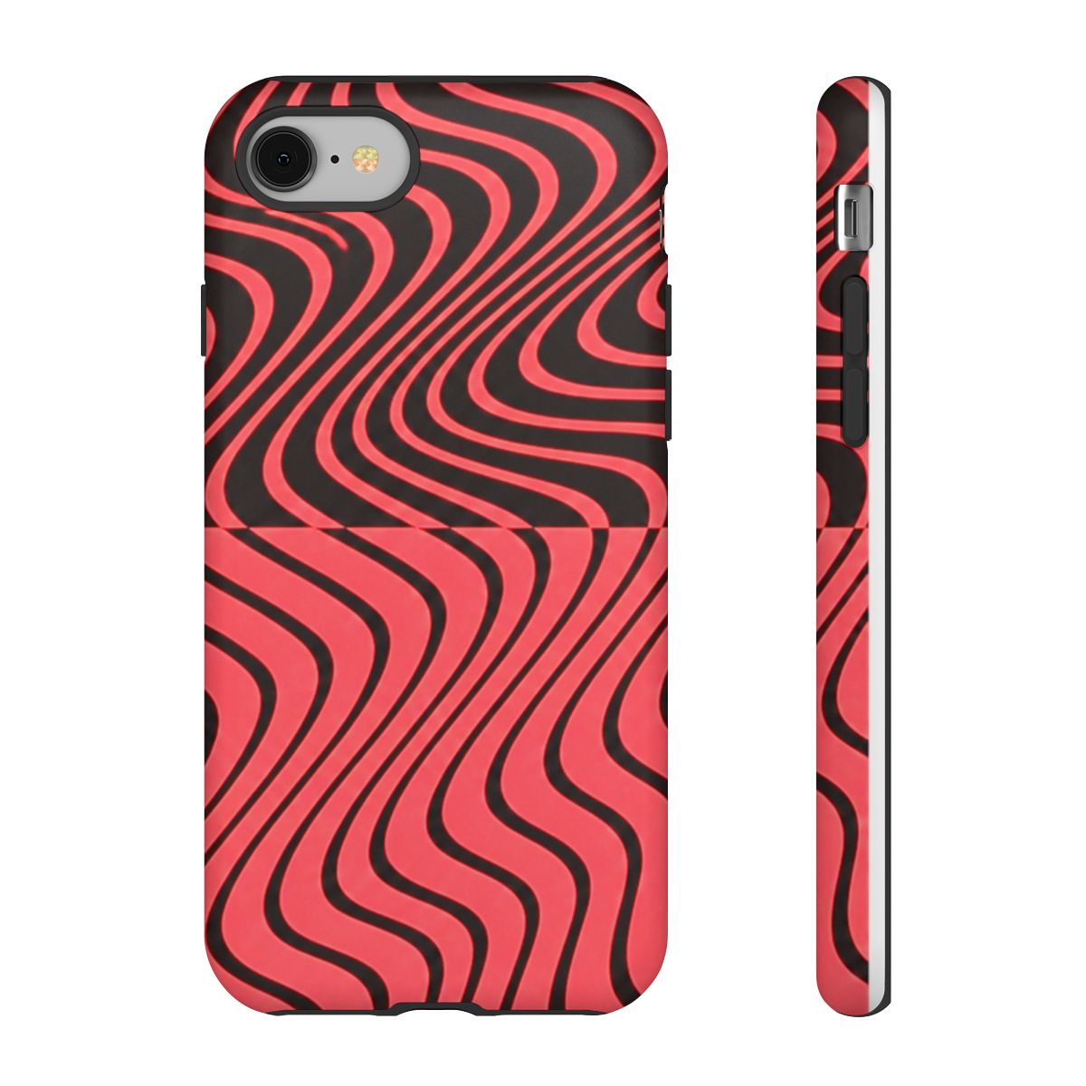 PewDiePie Wavy Pattern Phone Case - alternate angle 2, merchandise