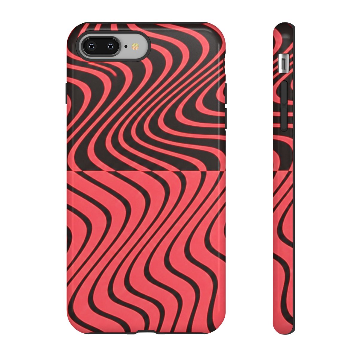 PewDiePie Wavy Pattern Phone Case - alternate angle 3, merchandise