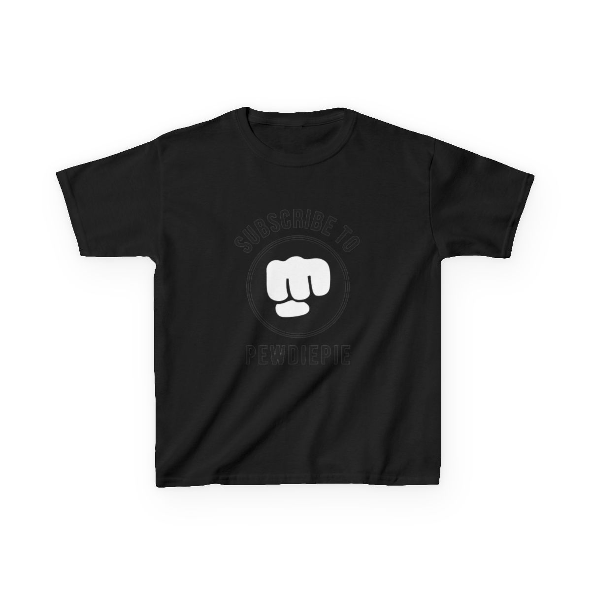 SUB TO PEWDIEPIE Kids T-Shirt - alternate angle 2, merchandise