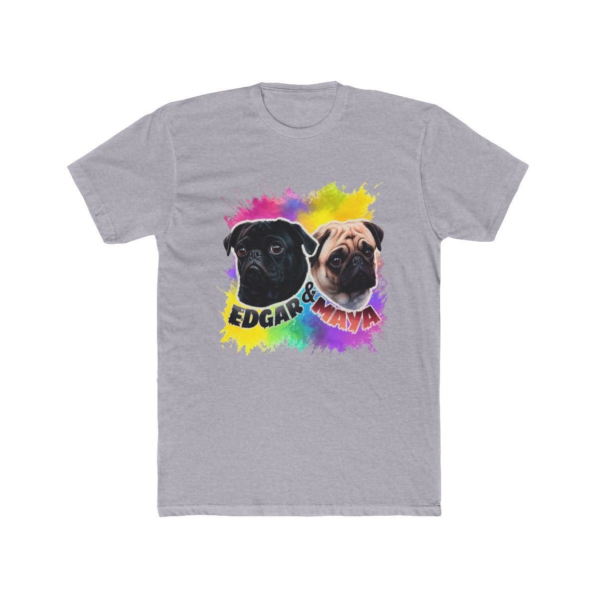 Edgar &amp; Maya PewDiePie Pugs Classic T Shirt 51
