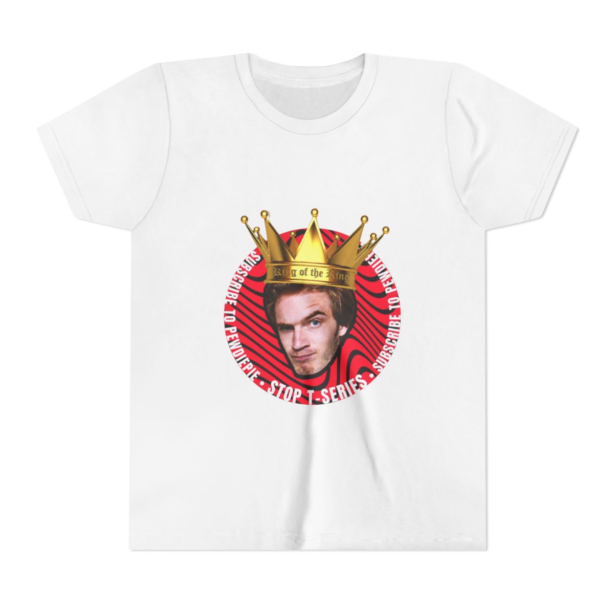 Pewdiepie VS T-Series Kids T Shirt