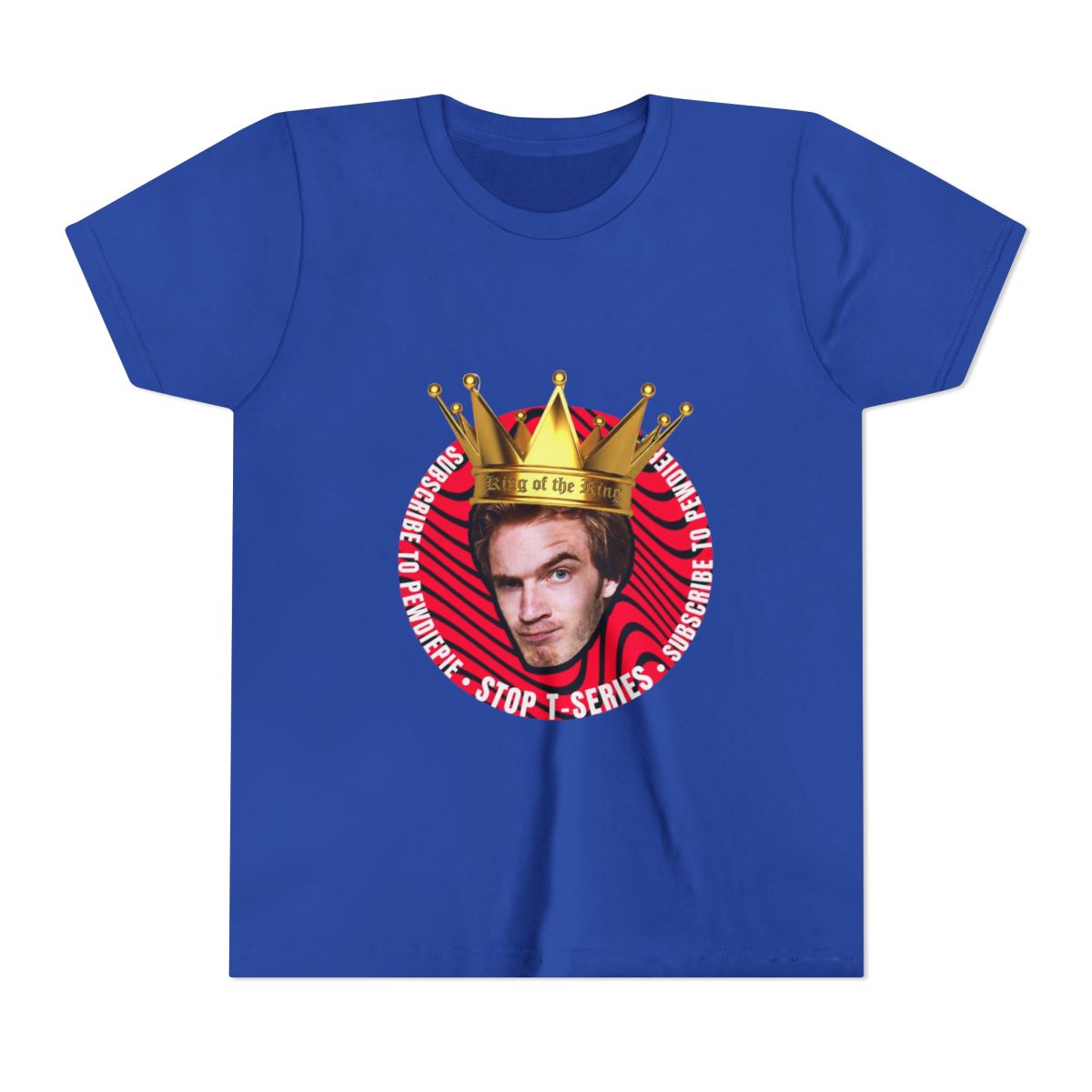 Pewdiepie VS T-Series Kids T Shirt - Official T-Shirts merchandise