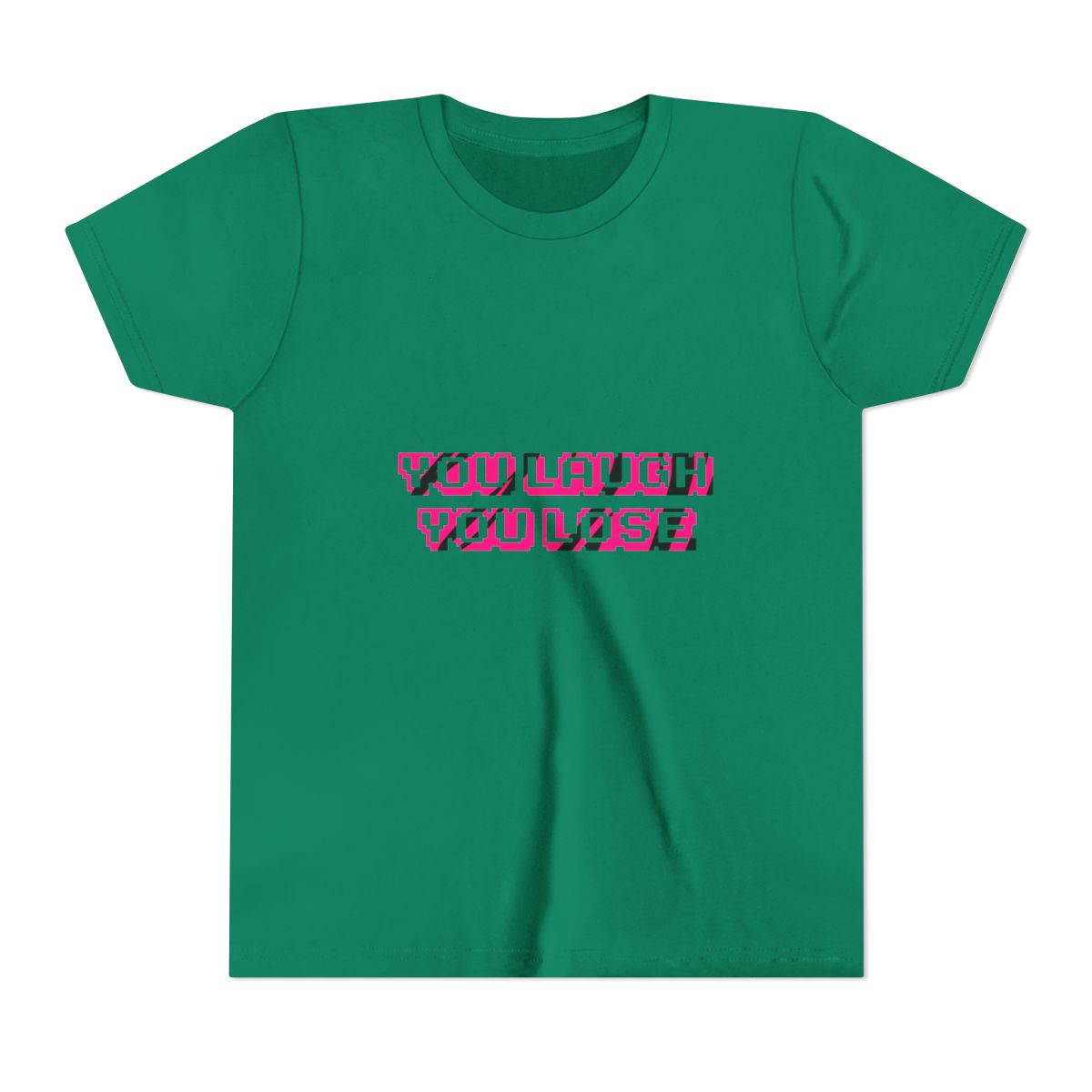 You Laugh You Lose Pewdiepie pewds Kids T Shirt - alternate angle 4, merchandise